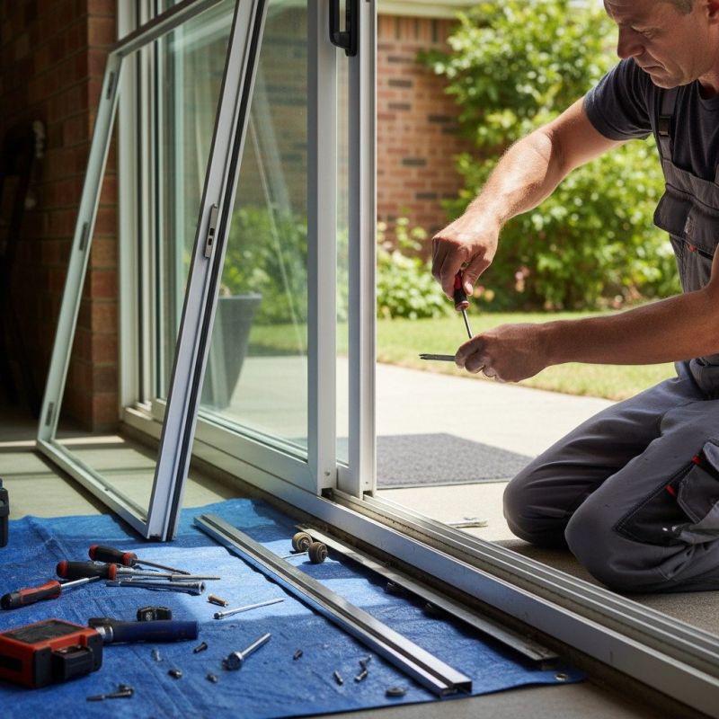 Door Track Repair Service in Conroe, TX