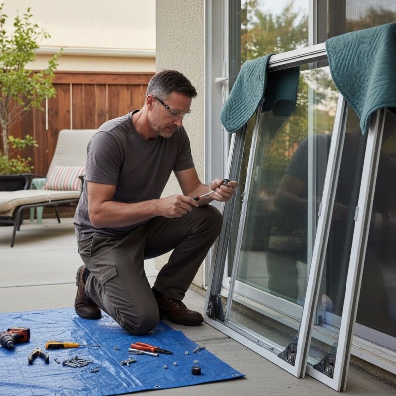 Sliding Patio Door Repair in Alpharetta, GA