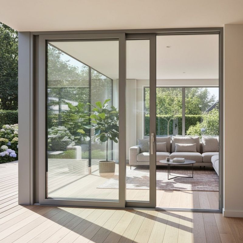 Wood Sliding Door Installation in Chapel Hill, NC