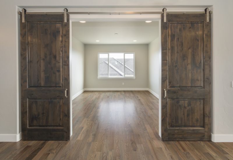 Wood Sliding Door Installation in Overland Park, KS